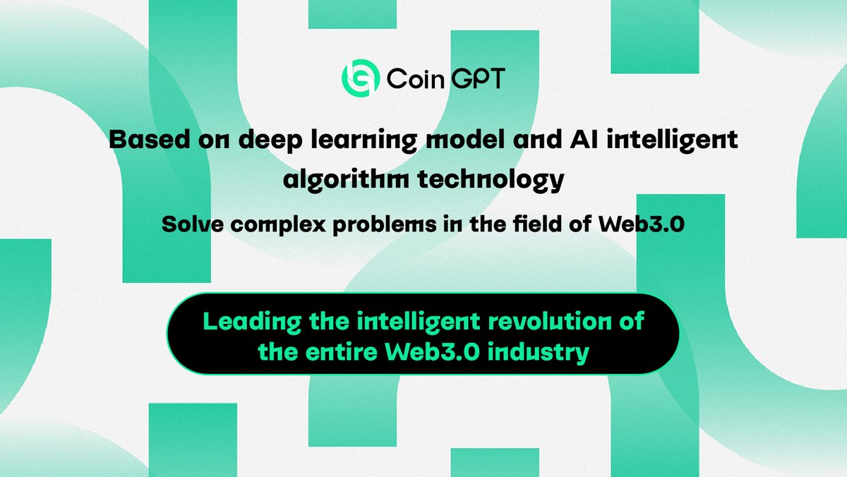 CoinGPT_Web3's tweet photo. ✒️CoinGPT keeps iterating to offer users the finest intelligent language processing services. 

#CoinGPT #IntelligentLanguageProcessing #Web3 #Innovation https://t.co/l618Ga075t