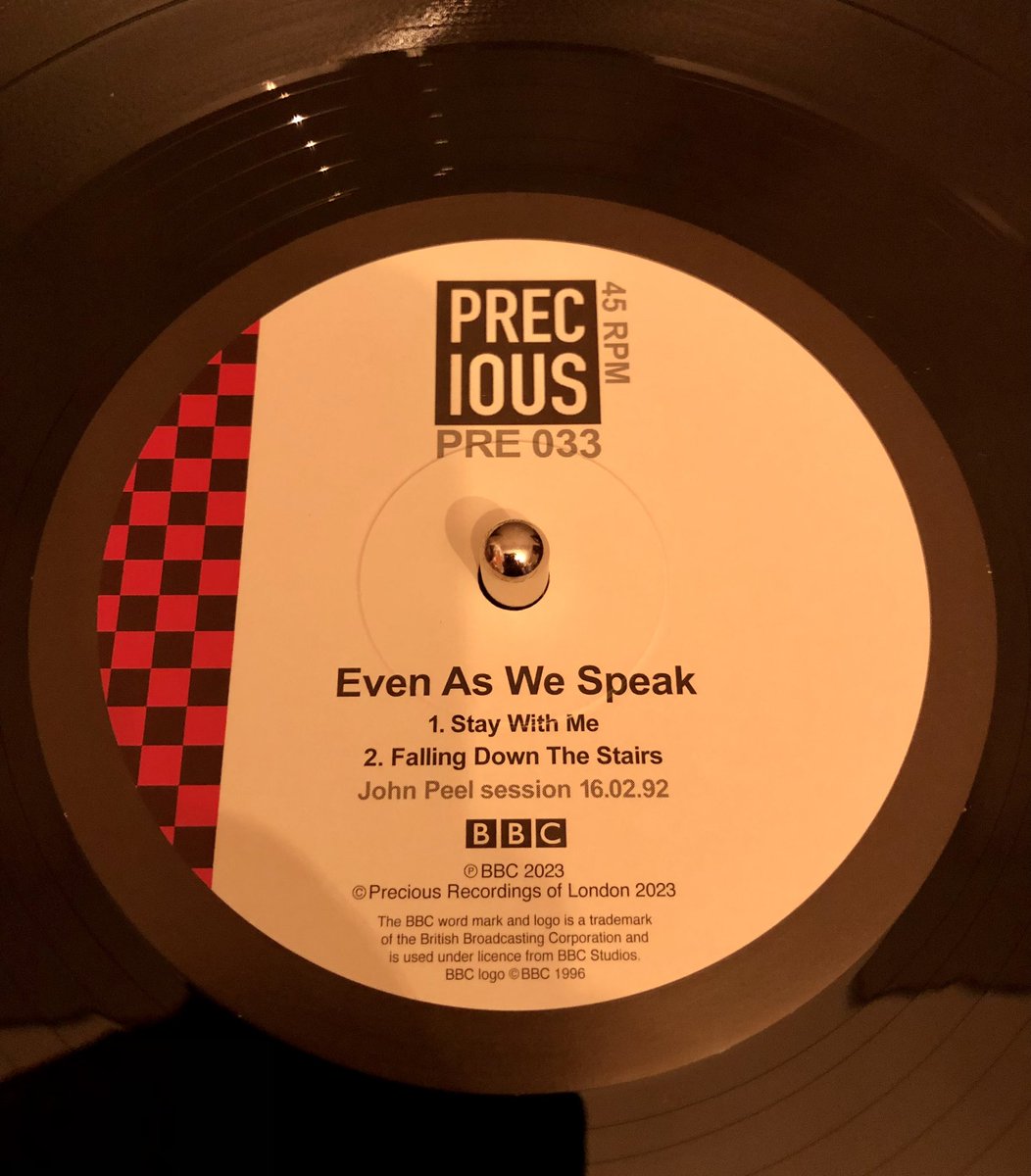 Was very lucky to go to see Even As We Speak in Leeds during the week! Picked up these fabulous Peel Sessions released by @PrecRecs on vinyl for the first time. Hope there are plans for the other radio sessions they did to be released? 🙏🏻 @EvenAsWeSpeak