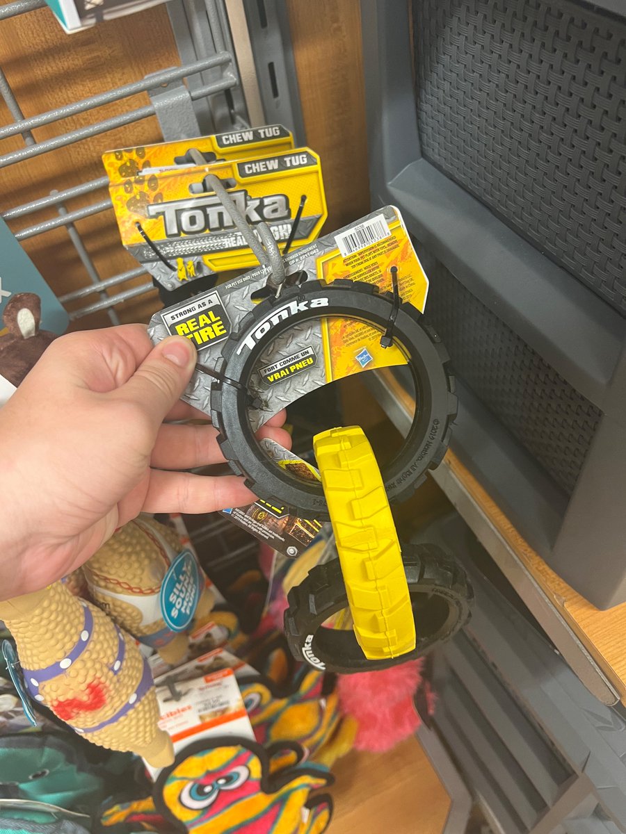 ArtyRykov's tweet photo. @loltyler1 Tonka T dog toy https://t.co/4G94zMAU7M