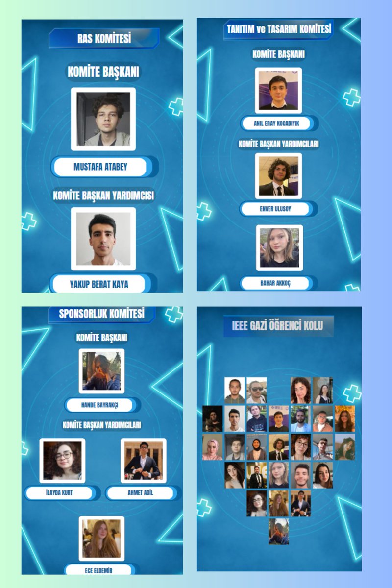 2023-2024 Kurul Üyeleri ile karşınızdayız! Ekip arkadaşlarımıza yeni görevlerinde başarılar diliyoruz. 💙
.
.
.
#ieeegazi
#ieeeogrencikolu