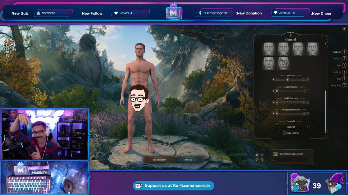 Spent TWO HOURS on my character creation in Baldur's Gate 3 in last night's stream! There are many important choices to be made... 😅

This game is AMAZING! Streaming more first-playthrough Tactician tonight!

#BG3 #BaldursGate3 #TwitchStreamers