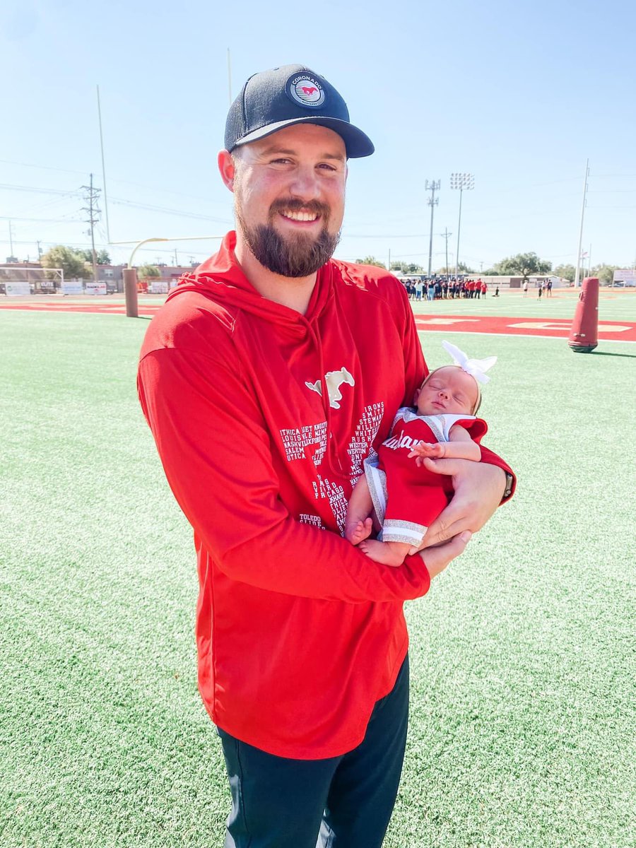 Incredibly blessed and grateful to be a part of the Mustang Family. No better place to be than 34th St!! #CodeRed #Ohana