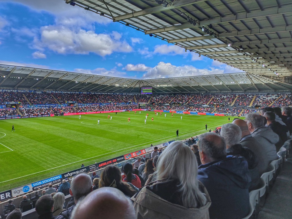 Felt like a first game of the season today, the Swans in need of some more games before we'll see how a Michael Duff side looks. Good to see Jerry Yates get off the mark.