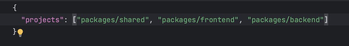 dirkdev98's tweet image. The basics of Compas config loading are done. It automatically creates a config file in the project root if no config is found. Also aiming to support monorepos from the start, so referencing projects is supported as well!