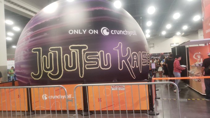 Saw the immersive experience of jujutsu kaiser. Pretty awesome,  you gotta see it for yourself.  #Evo2023<a href="/tag/crunchyroll"class="tags"><span>#crunchyroll</span></a><a href="/tag/evo2023"class="tags"><span>#evo2023</span></a>
