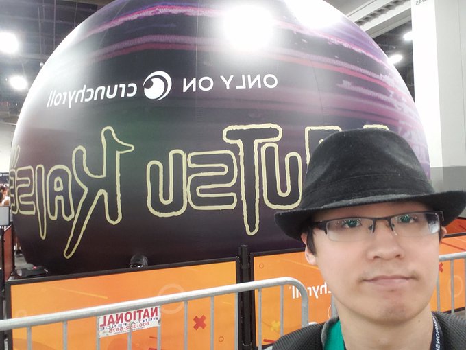 Saw the immersive experience of jujutsu kaiser. Pretty awesome,  you gotta see it for yourself.  #Evo2023<a href="/tag/crunchyroll"class="tags"><span>#crunchyroll</span></a><a href="/tag/evo2023"class="tags"><span>#evo2023</span></a>