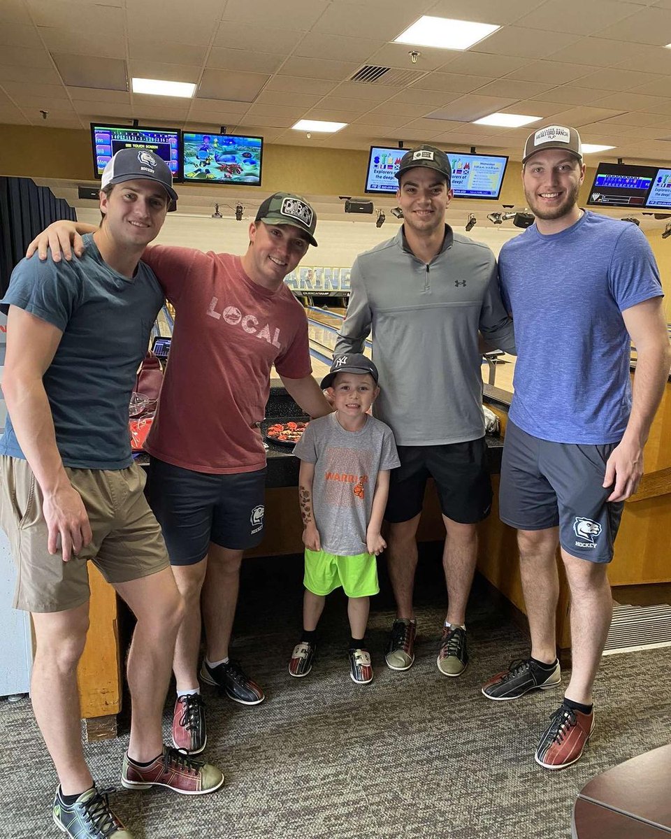 ConnCollege's tweet photo. Jack Luca ’25 and John Harrington ’25, two members of @ConnCollegeMHKY, will be running the Falmouth Road Race on August 12th to raise money for @GoTeamIMPACT!

This team will support honorary teammate, Finn, and other children facing serious illness.

🔗 https://t.co/mqM7Av8NGo https://t.co/2AhdYAx251