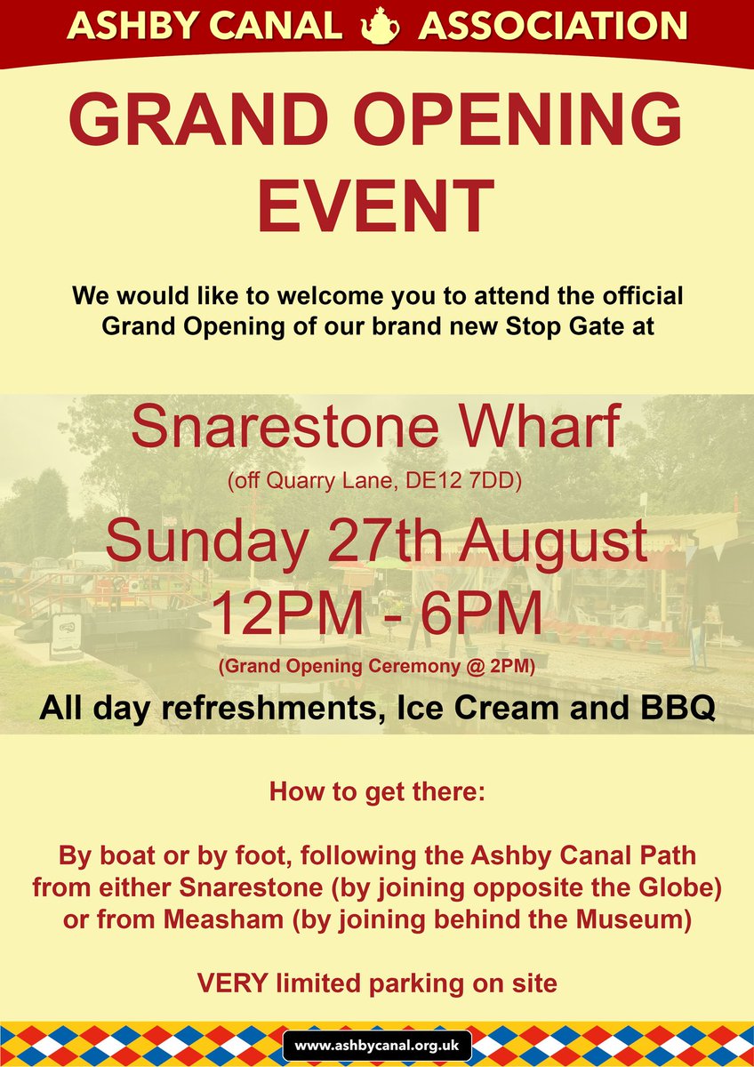 Ashby Canal Association (@ashby_canal) on Twitter photo 