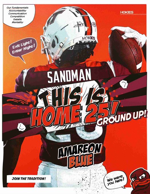 amareonblue15's tweet photo. Appreciate the love!! @HokiesFB https://t.co/Cl96u0zBqx