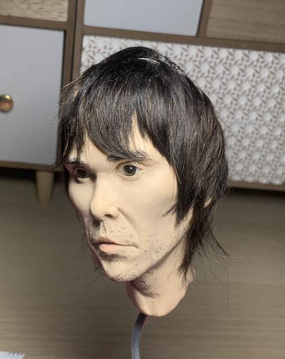 artyKathC's tweet photo. @ianbrown update: the front and sides are almost finished now, just taking my time to build up the layers…I daren’t rush or I’ll ruin it! 💇🏻‍♂️😬 https://t.co/Xj00mJKH8N
