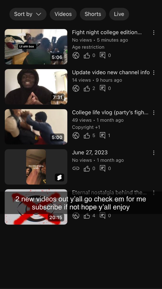 4k_bigdev's tweet image. Two new videos out now enjoy