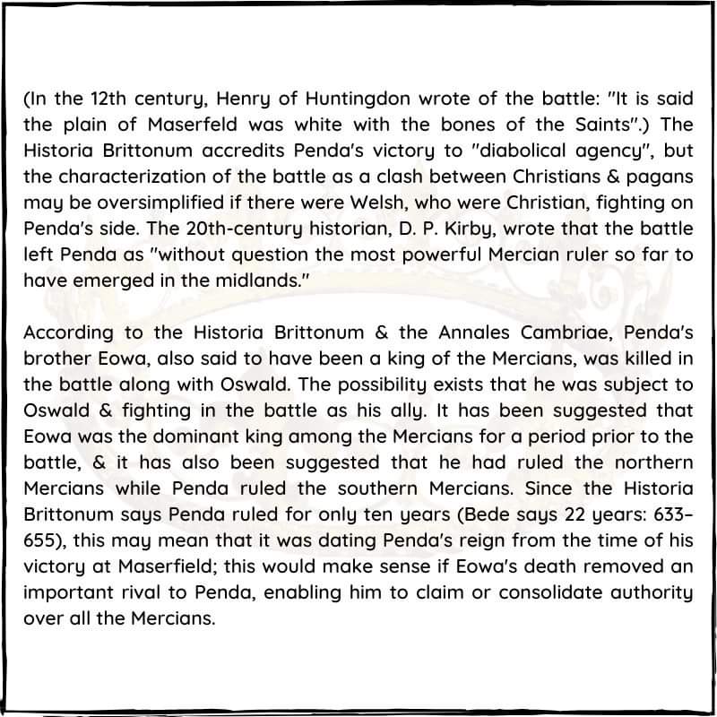 BritishHistorym's tweet photo. #otd 5 August 642 – Battle of Maserfield: Penda of Mercia defeats & kills Oswald of Northumbria.
Image: A twelfth-century painting of St Oswald, killed at Maserfield, in Durham Cathedral.
#AngloSaxons #History #anglosaxon #Maserfield https://t.co/HoJSXC0k87