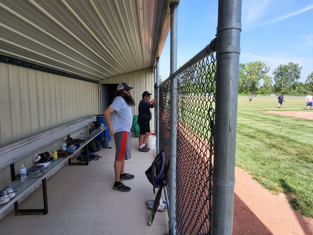 BaseballCareyhs's tweet photo. Great alumni baseball game today. The even grad years won 5 to 3. Jim Kitzler class of 66 was again the most veteran, and Ethan Burton, the rookie from 23. Tim Atkins drives in me and Evan Ward for the go-ahead runs in the 8th. Jordan Vallejo hit 2 dingers! See you in 2 years. https://t.co/QfWQEFCvpX