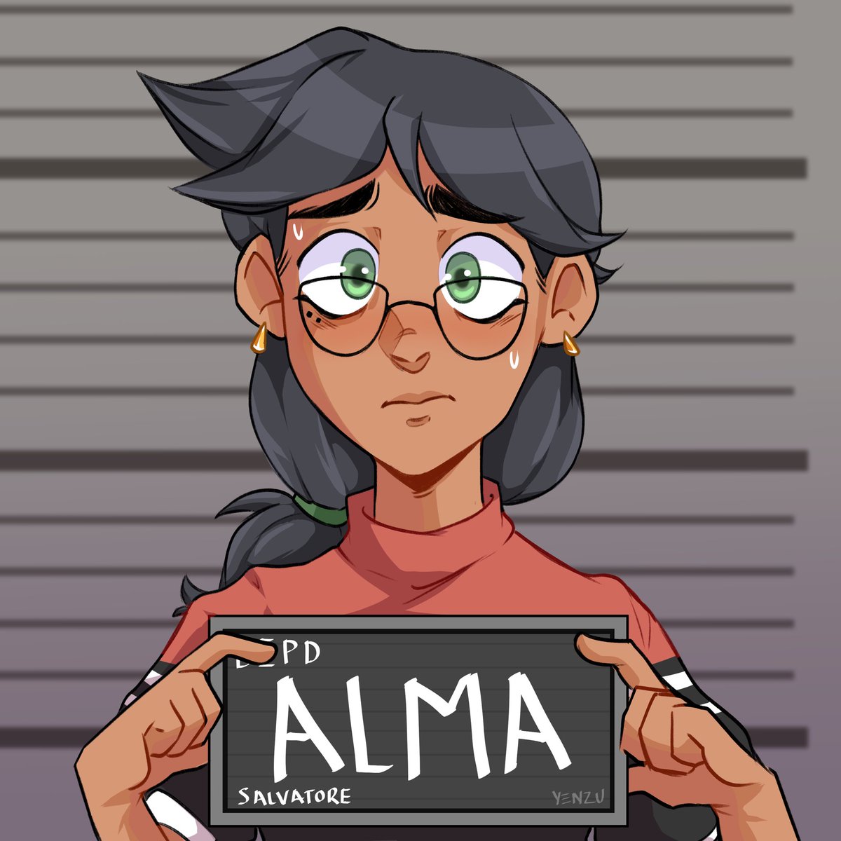 LuzillaTitan's tweet photo. 🖤-Partners In Crime-💚

A late Barbie meme. Alma and FemSam mugshot. XD 
Art is made by @Yenzuxy 💖

#TheOwlHouse #theowlhousefanart #toh #tohfanart #tohoc #tohfankid https://t.co/mgrgBT4lZu