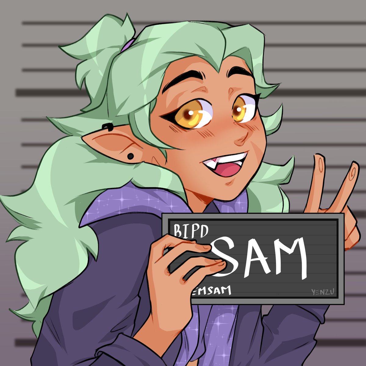 LuzillaTitan's tweet photo. 🖤-Partners In Crime-💚

A late Barbie meme. Alma and FemSam mugshot. XD 
Art is made by @Yenzuxy 💖

#TheOwlHouse #theowlhousefanart #toh #tohfanart #tohoc #tohfankid https://t.co/mgrgBT4lZu