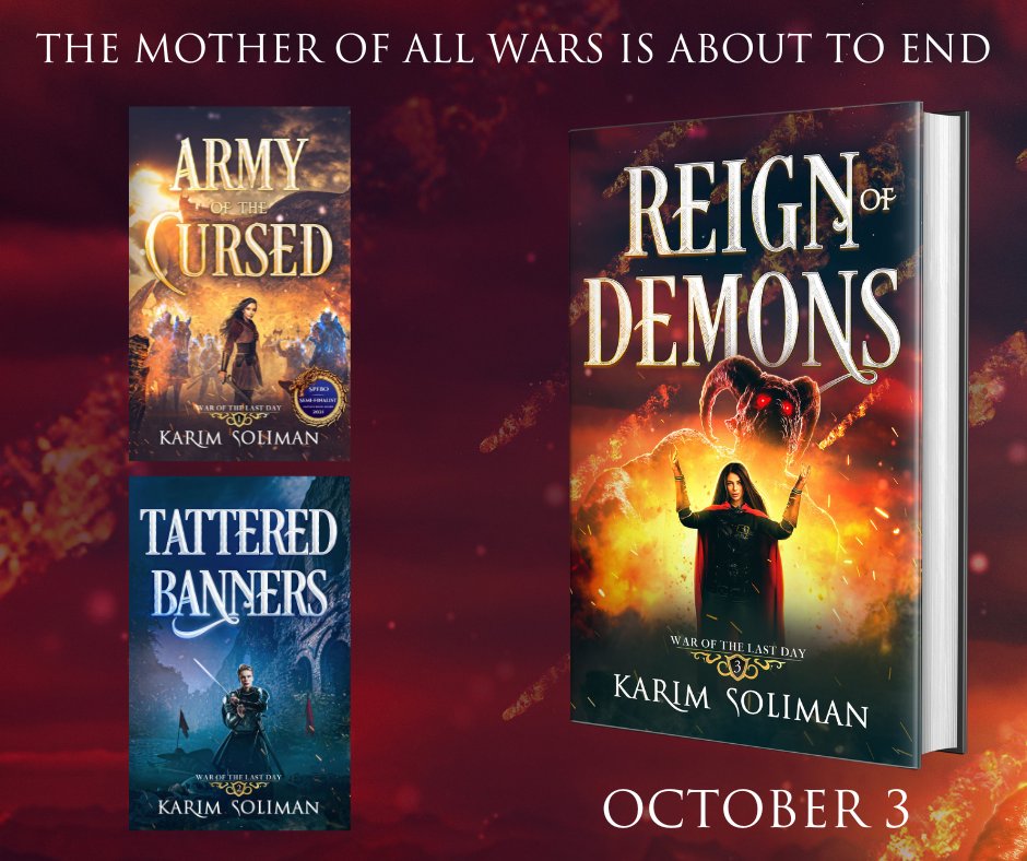 Kariem28's tweet photo. Calling all fantasy reviewers/bloggers:

I have a new book release in < 2 months so trust me, I can make use of some noise🤓

If you think you can squeeze my books into your tight reading schedule, then you may fill the ARC request form below: 
https://t.co/G1iGT2zBsW https://t.co/guk7ghOu3d