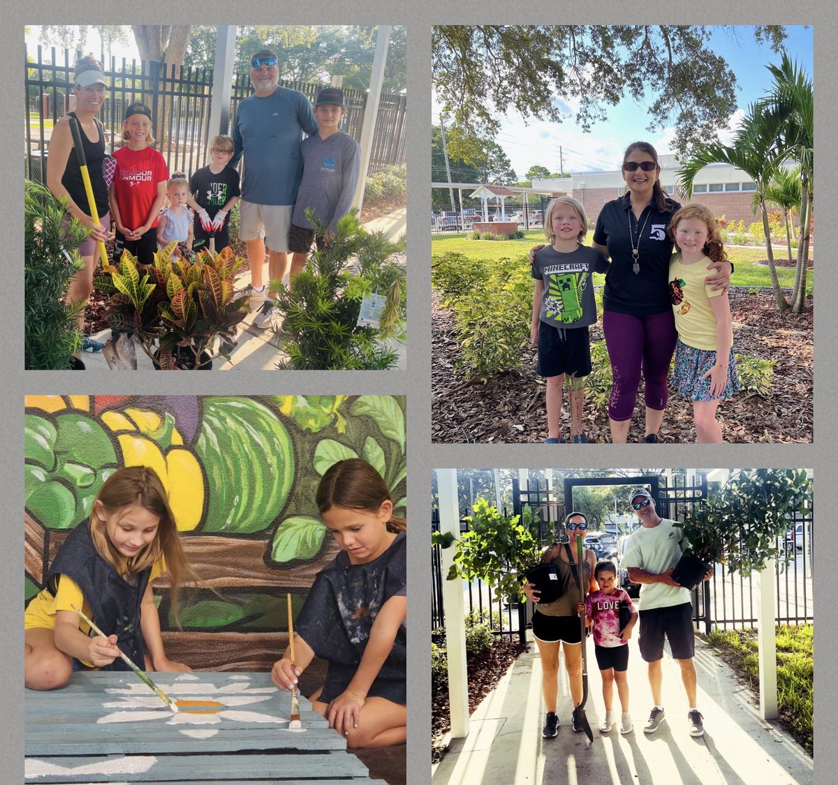 It’s back-to-school time! This morning new and returning Blazers met to beautify our campus! Way to take charge, Blazers!!