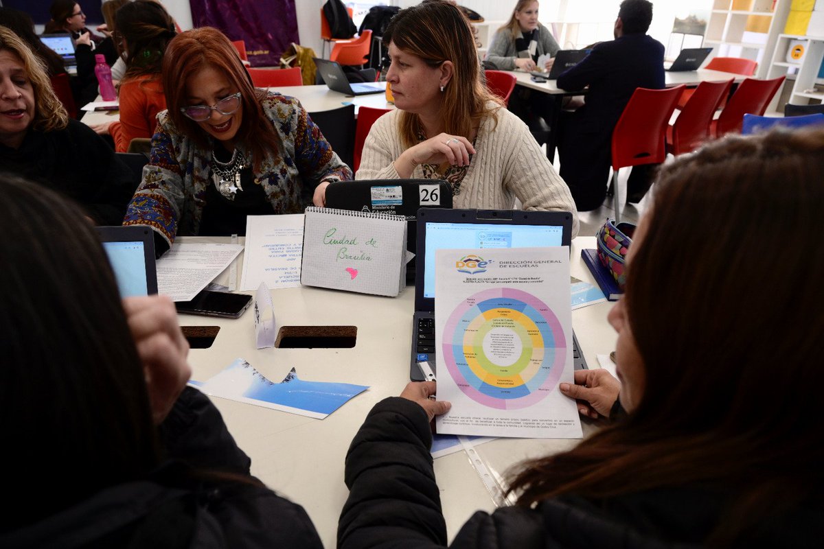 FlorSantonii's tweet photo. ‼️Más de 190 directivos y docentes se capacitaron en la 3ra etapa de EDUTEC

👉En Conectar Lab se realizó el Ateneo en el que se compartieron los proyectos finales y el trayecto formativo @TadeoGZ https://t.co/Pi51PO6f4j