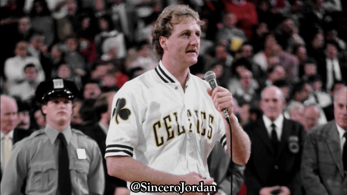 Larry Bird, o maior jogador branco da história do basquete