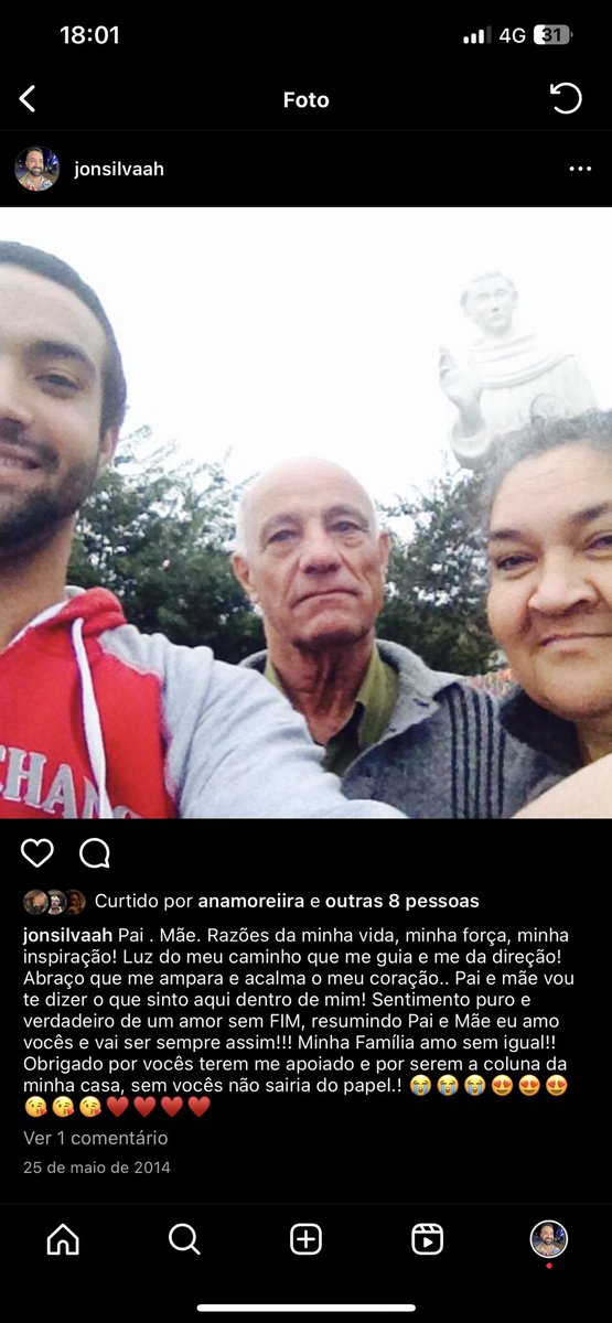 Fazem quase 10 anos que sai da casa dos meus pais e ate hoje não sei dizer até logo. 🥹🥹😍