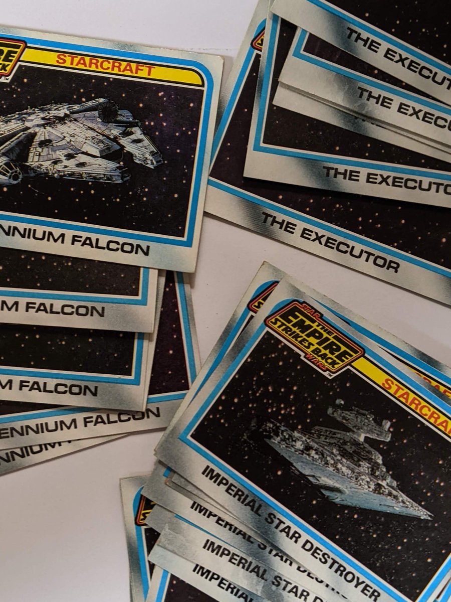 Missing some cards in your Empire Strikes Back (Series 2 / Blue cards) set? #StarWars #TradingCards @sellers_ol @ncore_ol @bookslafayette Check out our eBay page, and get your set complete! smpl.is/7k1ax