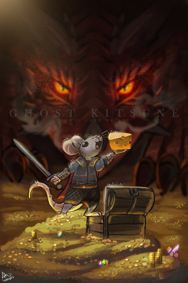 GKitsune_'s tweet photo. The golden cheese π§β¨π
#furryart #mice #medieval #dragons #redragon
#fantasyart #fantasy #mousefolk #DnDcharacter https://t.co/jd4gC0xUvY
