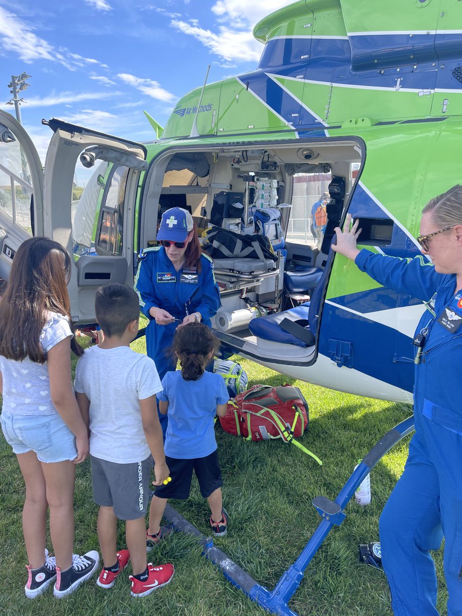 SuptGdowski's tweet image. Our @adams12 Back to School Bash has been a blast!  We’ve handed out thousands of backpacks stuffed w/school supplies, connected families to community resources, &amp;amp; shown our students the inside of a medical helicopter!