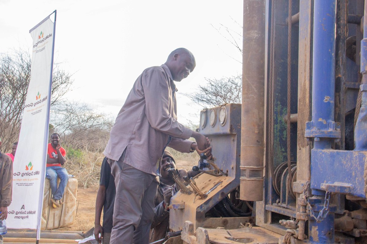 MamaDoingGood's tweet photo. Development projects that increase the supply of scarce resources, such as water, are essential to promoting peaceful coexistence. 

With Kenya having experienced the worst drought in the last 40 years, where some areas missed rainfall for four consecutive seasons, community boreholes are key resources, especially in arid and semi-arid areas.

Yesterday, a team from MaMa Doing Good, led by CEO Dr John Chumo, visited Silale in Tiaty Constituency to commission the drilling of a borehole.

By providing access to clean water, we're nurturing the foundation for growth, breaking the cycle of conflict over resources and promoting a harmonious way of life for generations to come. 

Beyond water, we hope this borehole will inspire lasting peace, progress and prosperity in Silale.