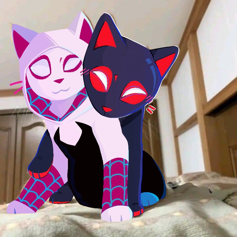 #ghostflower #SpiderVerse
😺😺