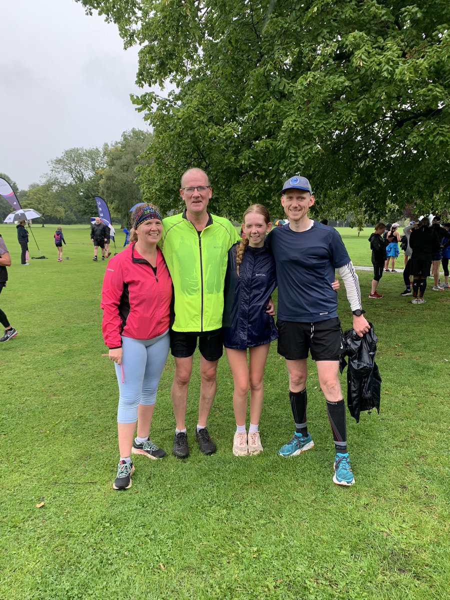 Great fun in the rain at Long Eaton <a href="/parkrun/">parkrun 🌳</a> with family. So good to be back on the tarmac and a really friendly welcoming group. Thank you!