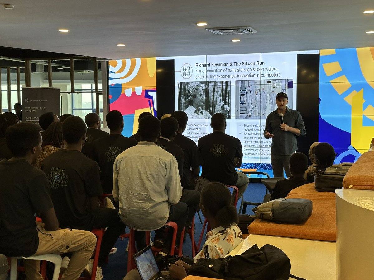 UgandaOrbit's tweet photo. Thanks everyone who joined us for our Filecoin Orbit Rwanda meetup, Special thanks to our guest speaker Robert Dowling for enlightening us about the projects mission to create decentralized, efficient and secure storage network for humanity’s data @Filecoin @FilFoundation https://t.co/PRtvDZFcBQ
