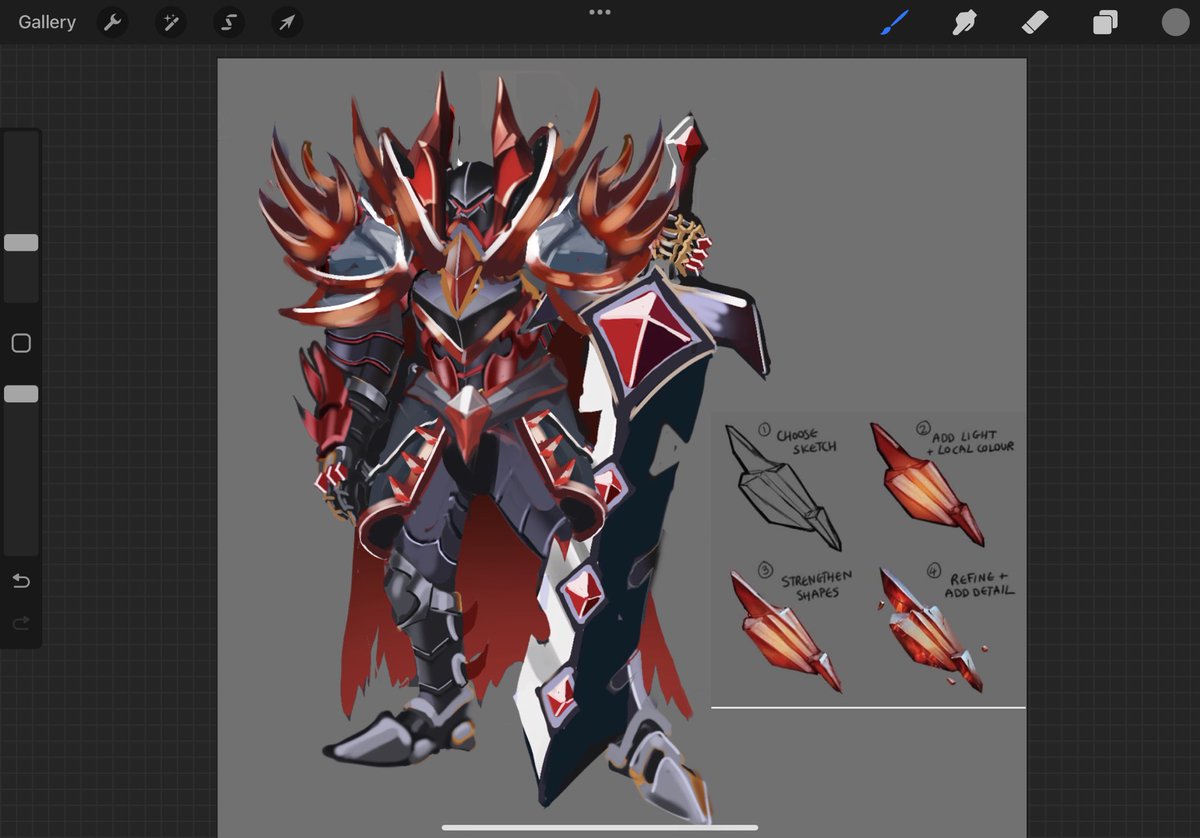 progress on 30 min break, 4th iteration