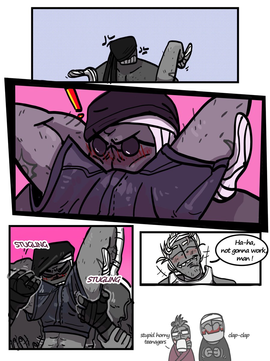 psychobabbbble's tweet photo. The only way to solve any disagreement in Nevada. Combat. 
   Part: 1/2 
#madnesscombat  #madnesscombatfanart  #sanford #deimos #sanmos https://t.co/6mguTzdVKH