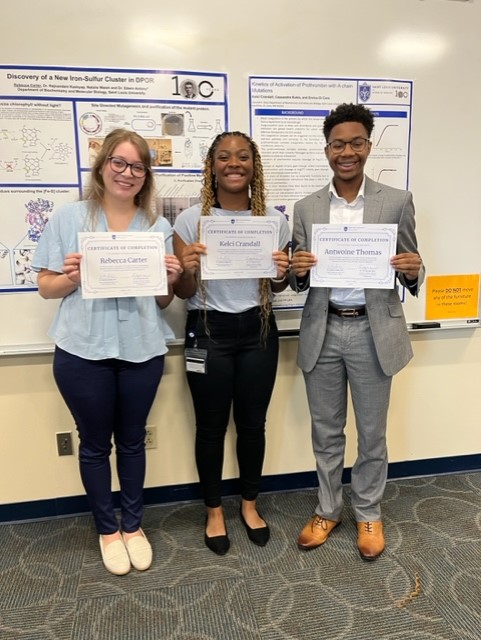 SLUSOM-ODEI (@osomodei) on Twitter photo Congratulations to the St. Louis University students that participated in the first Summer Undergraduate Research Program sponsored by the SLU School of Medicine's Office of Diversity, Equity, and Inclusion. <a href="/SLU_Official/">Saint Louis University</a> <a href="/sludchs/">SLU Doisy College of Health Sciences</a> <a href="/slumcl/">SLU MCL</a> <a href="/slusnma/">SLU SNMA</a> Congratulations to the St. Louis University students that participated in the first Summer Undergraduate Research Program sponsored by the SLU School of Medicine's Office of Diversity, Equity, and Inclusion. <a href="/SLU_Official/">Saint Louis University</a> <a href="/sludchs/">SLU Doisy College of Health Sciences</a> <a href="/slumcl/">SLU MCL</a> <a href="/slusnma/">SLU SNMA</a>