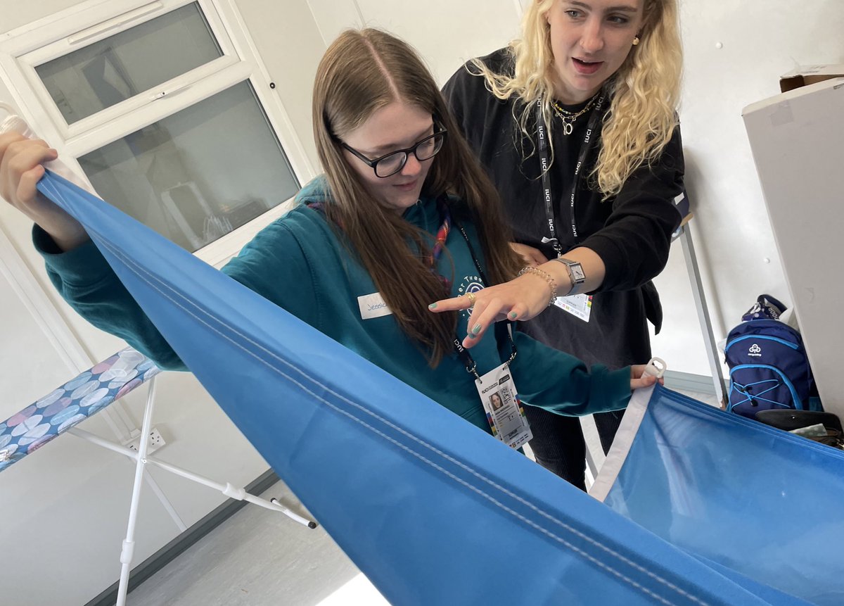 The UCI World Championships have arrived at Glentress. The flag team met today to learn and rehearse for the medal ceremonies. We’ve had a great day, making new friends within the County and one from <a href="/ggwestlothian/">ggwestlothian</a>. Go Team Glentress! <a href="/GirlguidingScot/">Girlguiding Scotland</a> <a href="/Girlguiding/">Girlguiding</a> <a href="/CyclingWorlds/">2027 UCI Cycling Worlds Haute-Savoie Mont-Blanc</a>