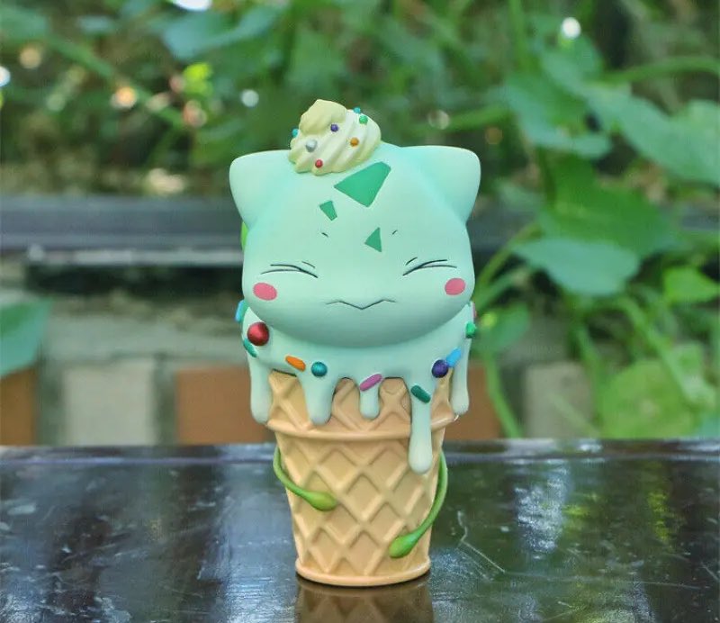 PokemonGems's tweet photo. this bulbasaur resin ice cream is so cute https://t.co/RuKs0KuEwa