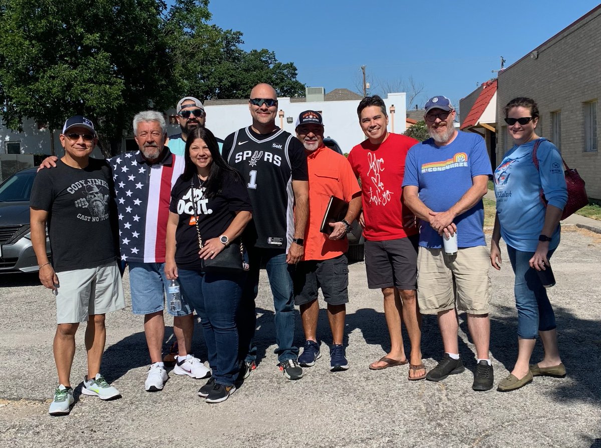 Another <a href="/for_keds/">Mike Taylor's BBQ Cookoff</a> BBQ meeting in the books. We hope to have another great turnout next Apr. 6th and raise some much needed funds for the kids of San Antonio. Donation and volunteer opportunities coming soon. DM me <a href="/TexMexFrank/">Tex Mex Frank</a> <a href="/MikeTaylorShow/">Mike Taylor</a> <a href="/BradMayhar/">Brad Mayhar</a> <a href="/hutcheyesun/">HutchOven</a> <a href="/cdlampkins/">FoxNewsDave</a>