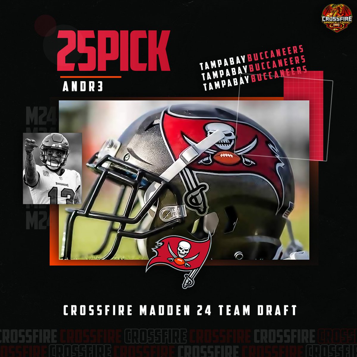 CrossfireLG #CrossfireSZN (@crossfirelg) on Twitter photo CROSSFIRE DRAFT RECAP: Picks from 22-25!
#FranchiseNation // #Madden23 #leaguecrawler <a href="/EAMaddenNFL/">Madden NFL 26</a> <a href="/NeonSportz/">NeonSportz</a> <a href="/FixCFM/">Team Fix</a> CROSSFIRE DRAFT RECAP: Picks from 22-25!
#FranchiseNation // #Madden23 #leaguecrawler <a href="/EAMaddenNFL/">Madden NFL 26</a> <a href="/NeonSportz/">NeonSportz</a> <a href="/FixCFM/">Team Fix</a>