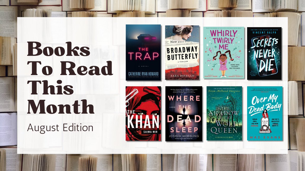 Looking for a #NewBooks to read for August? Check out what #newreleases that you should read this month! @ManjeetMann @MaryAliceEvans @Kiran_MH US Releases: bit.ly/47lycgh UK & Irish Releases: bit.ly/44Wdz90 #booktwitter #bookstoreadthismonth