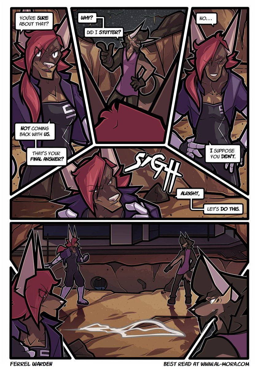 FerrelWarden's tweet image. [Page 95] &quot;Alright then.&quot;