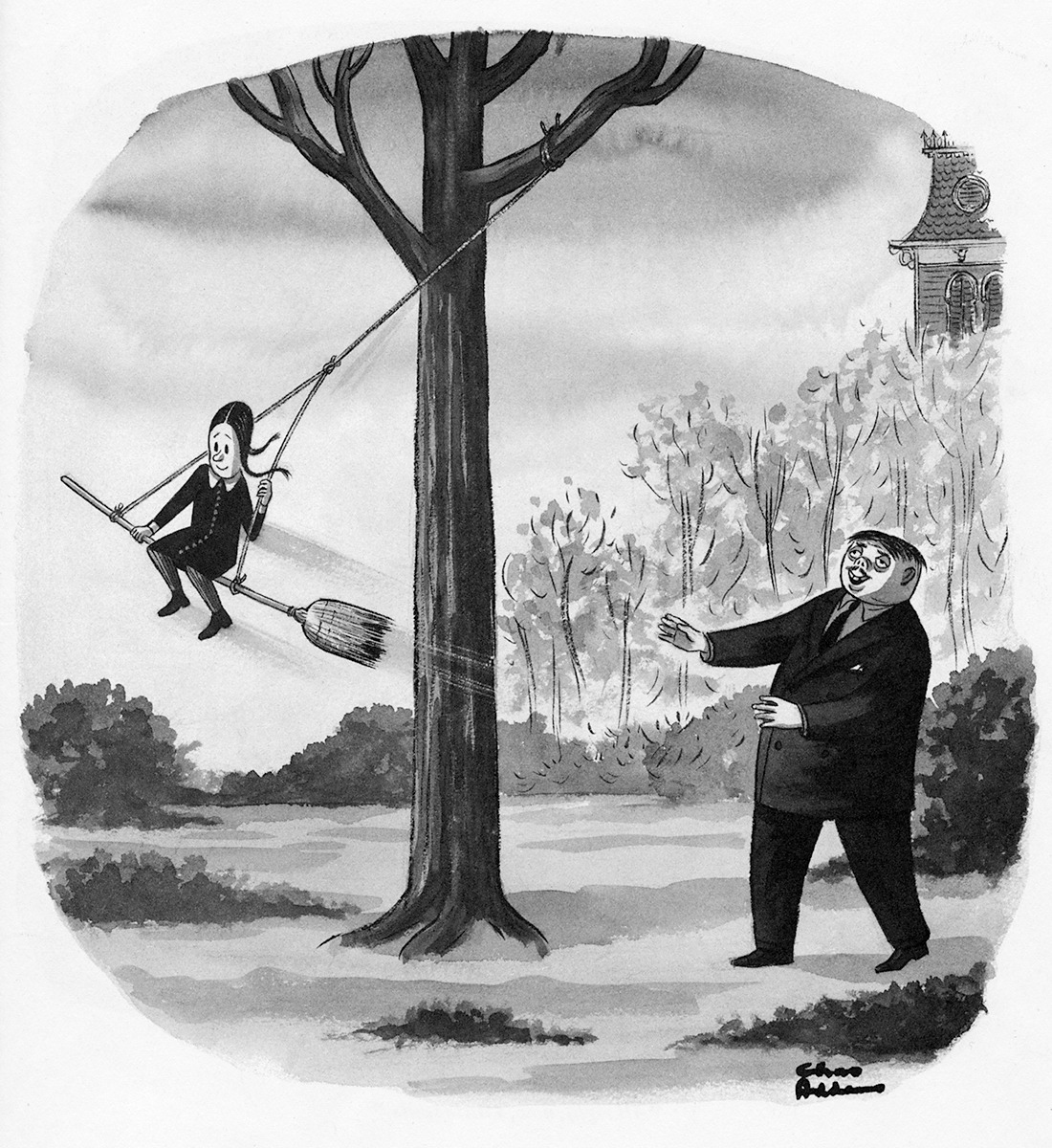 #CharlesAddams #TheAddamsFamily