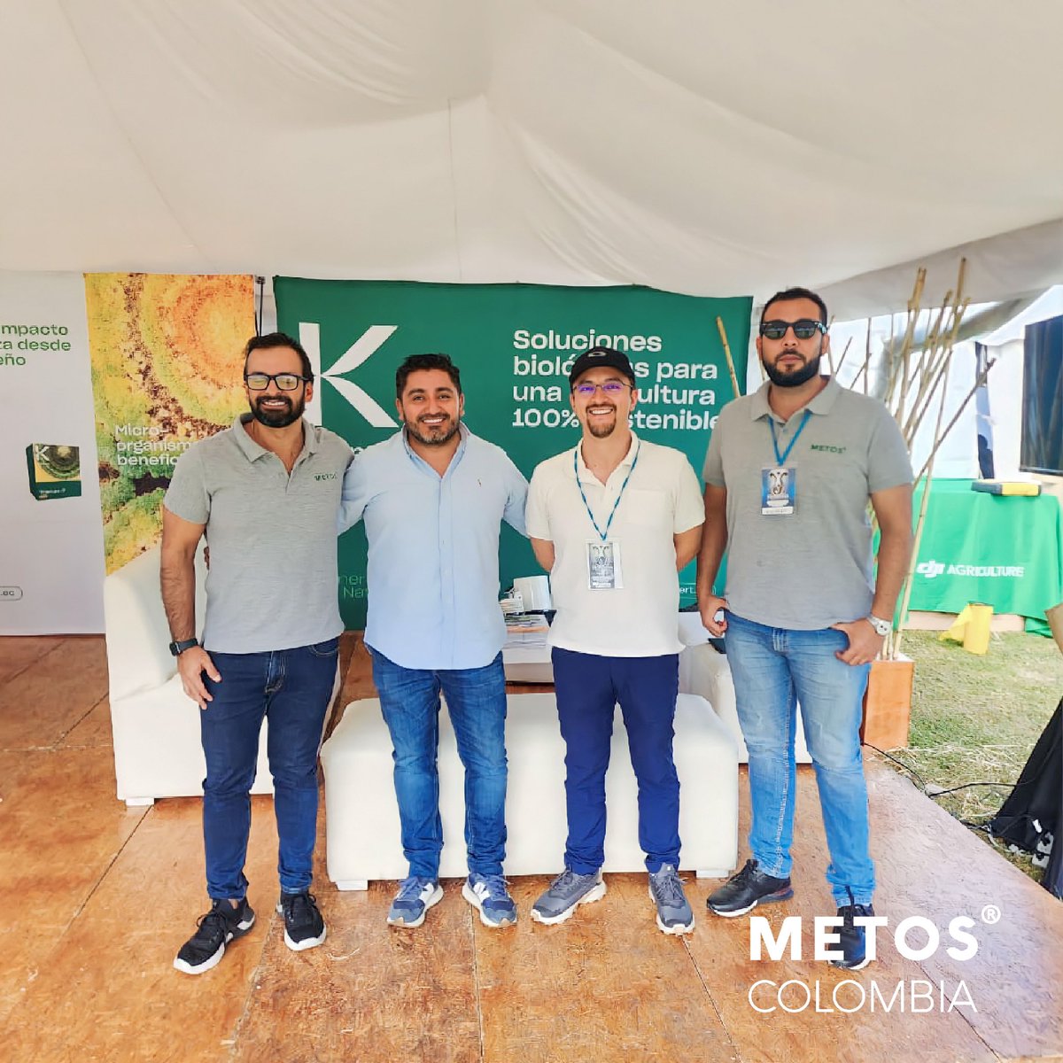 Metoscolombia's tweet photo. Con gran satisfacción formamos parte de la Feria Holstein Friesian en Ecuador, un evento excepcional que nos llenó de inspiración. Fue muy agradable compartir con los clientes de la región y nuestro aliado @kopperec https://t.co/ND2Wmqh1Zf