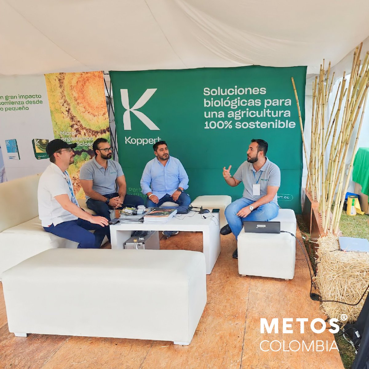 Metoscolombia's tweet photo. Con gran satisfacción formamos parte de la Feria Holstein Friesian en Ecuador, un evento excepcional que nos llenó de inspiración. Fue muy agradable compartir con los clientes de la región y nuestro aliado @kopperec https://t.co/ND2Wmqh1Zf
