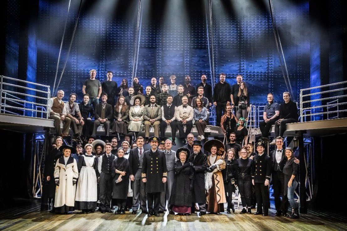 Today is the last day of the UK/Ireland leg of the 10th anniversary tour. 
Next stop...Taiwan!
#TitanicMusical