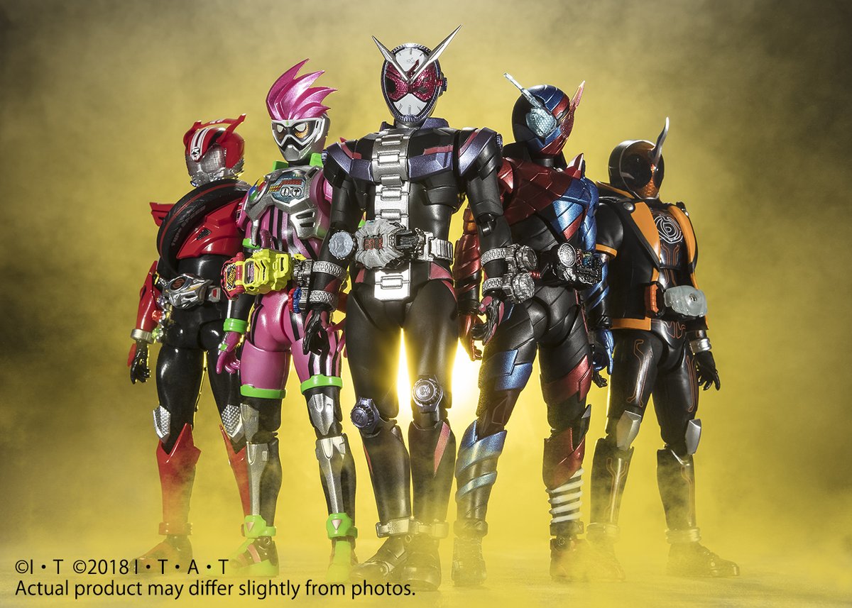 The Riders have returned! Five Riders from the Heisei #KamenRider