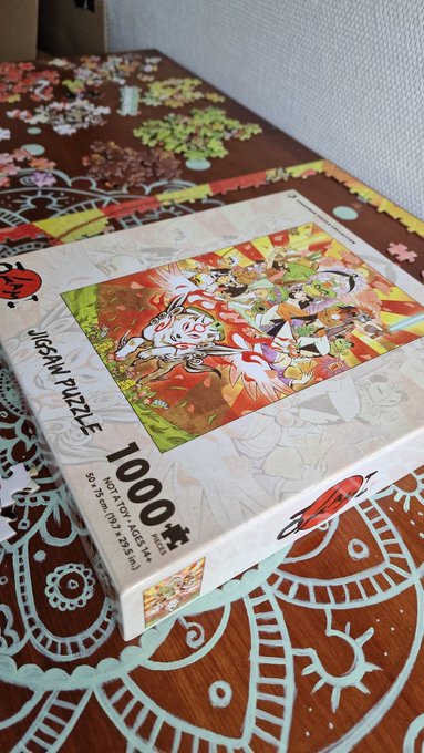 I got a new puzzle today 😍🐺 https://t.co/J0pEJqwQ5d