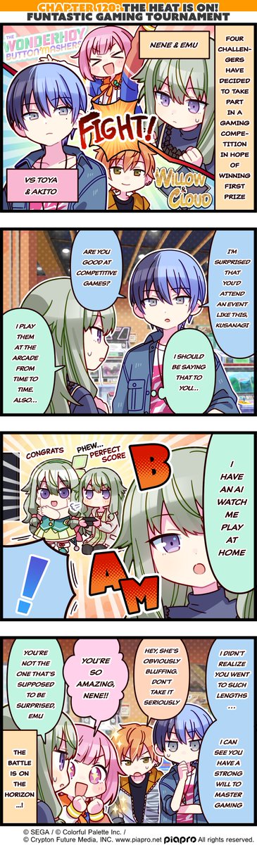 ColorfulStageEN's tweet photo. Nene is definitely a pro gamer with diamond rank or higher in every online game. 🕹 https://t.co/LxXYImqf35