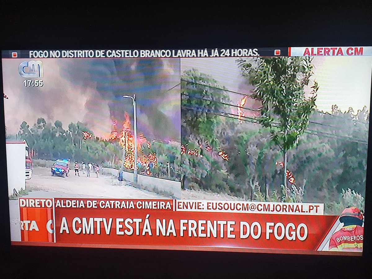 adomingox's tweet photo. E é isto enquanto em Lisboa se faz noticia da Festa pela @cnnportugal @SICNoticias @rtppt em Castelo Branco luta-se para salvar casas. Como se sabe? Bom apenas vendo a mal fadada ( e tão desprestigiante pela elite intelectual) CMTV! 
TENHO VERGONHA ALHEIA DOS OCS PORTUGUESES https://t.co/eKXd3knFJ1