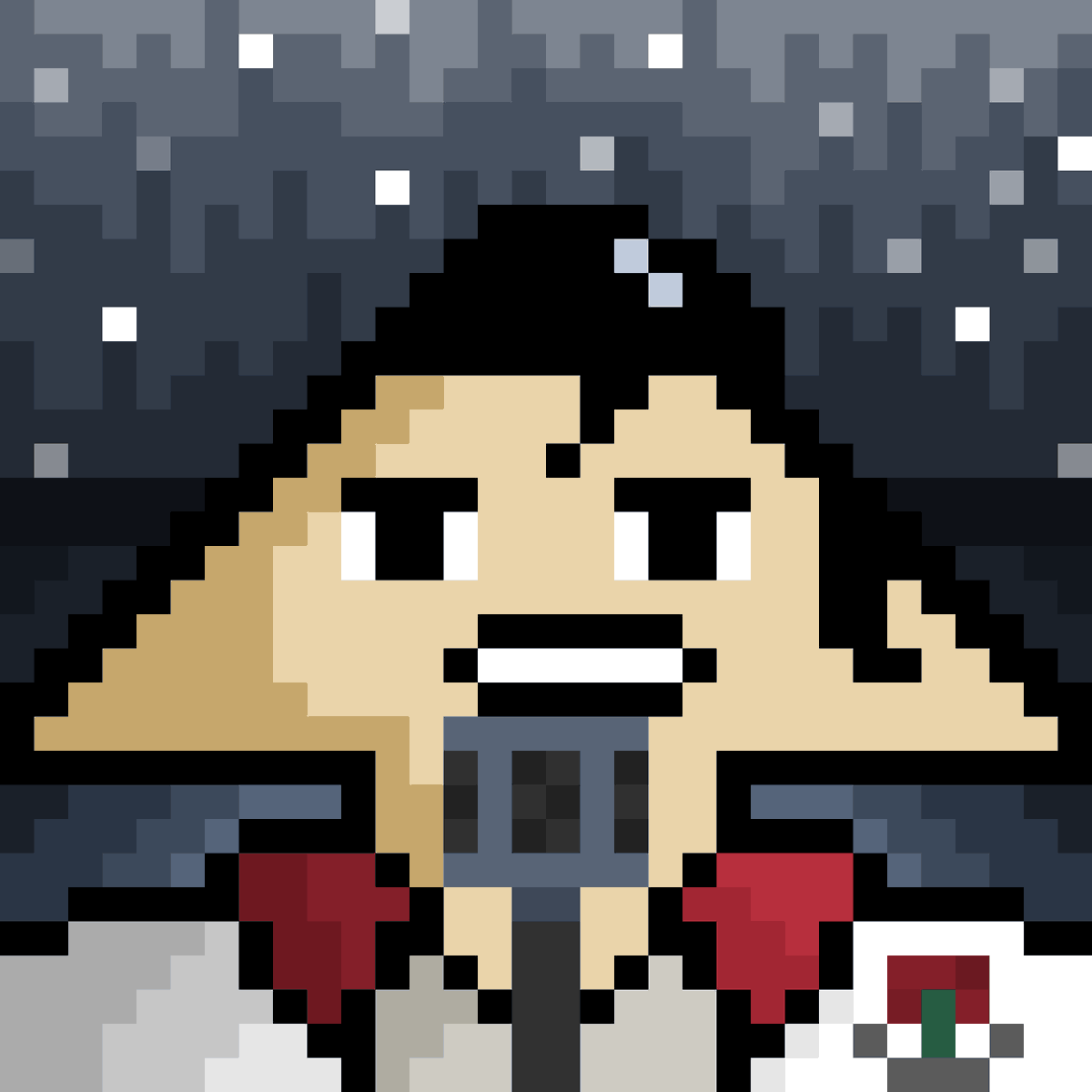 I love playing with pixels. No matter what happens we make art.

Another Triheads 1/1 is ready to go. 
Who will join the Cult of the Triheads?

Tomorrow on Exchange Art!