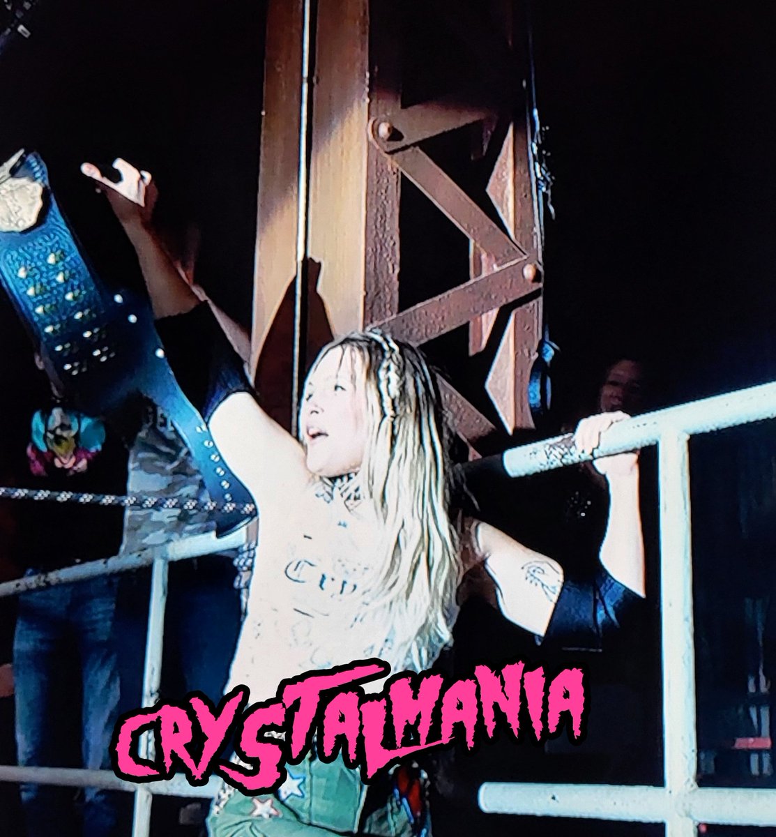 Santa_Vol's tweet photo. Crystal Tyler is carrying the DWL! #HeelsSTARZ #CrystalMania https://t.co/fsDWN4AU4k